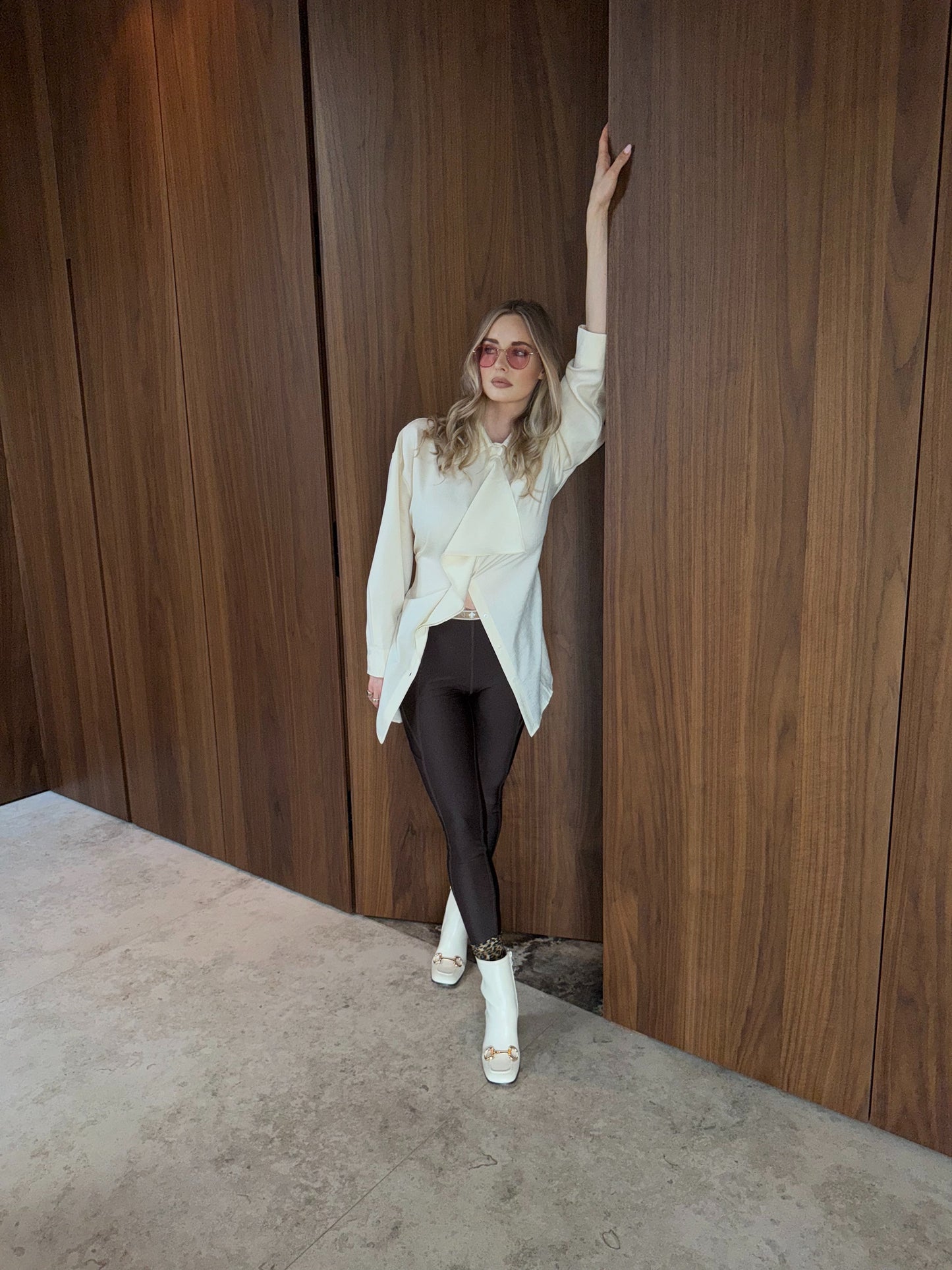Landadel Leggings Super Stretch - dunkelbraun