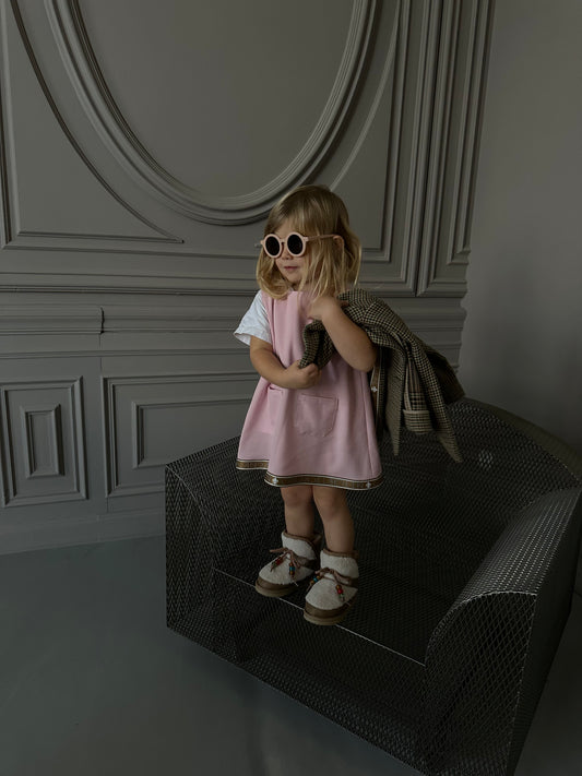 Landadel Mini Dress - Rose