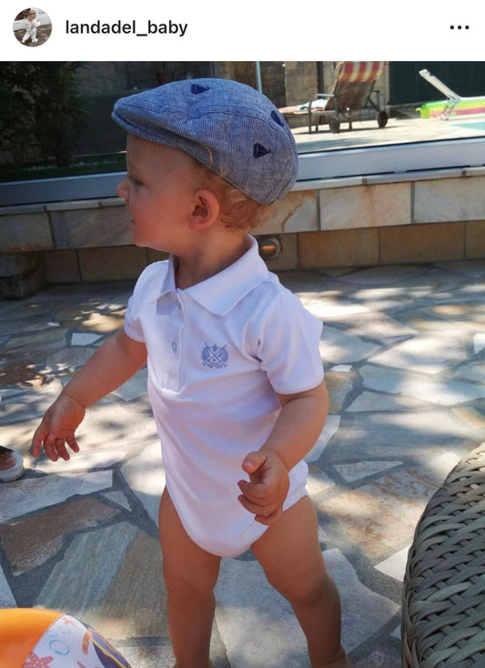 Landadel Baby Body - mit Individueller Stickerei