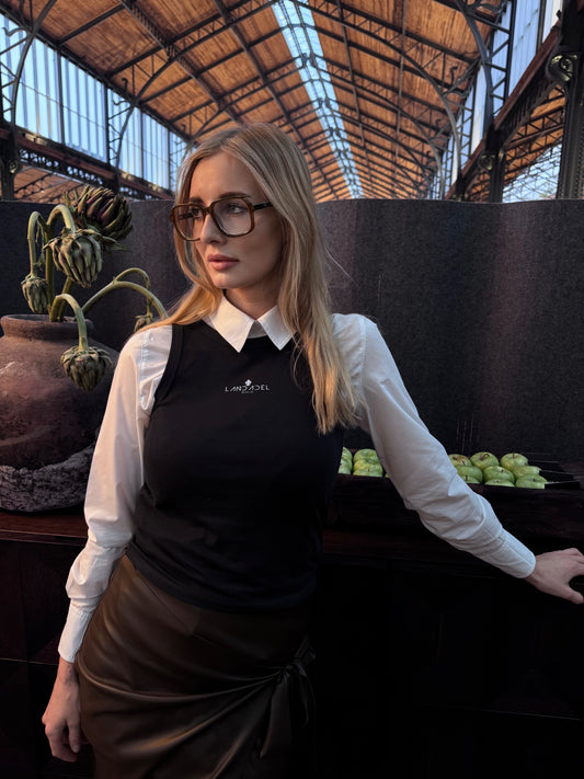 Landadel Crop Tank Top – Premium Bio-Qualität