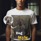 Royales Herren T-Shirt - personalisiert mit deinem Hund