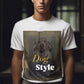 Royales Herren T-Shirt - personalisiert mit deinem Hund